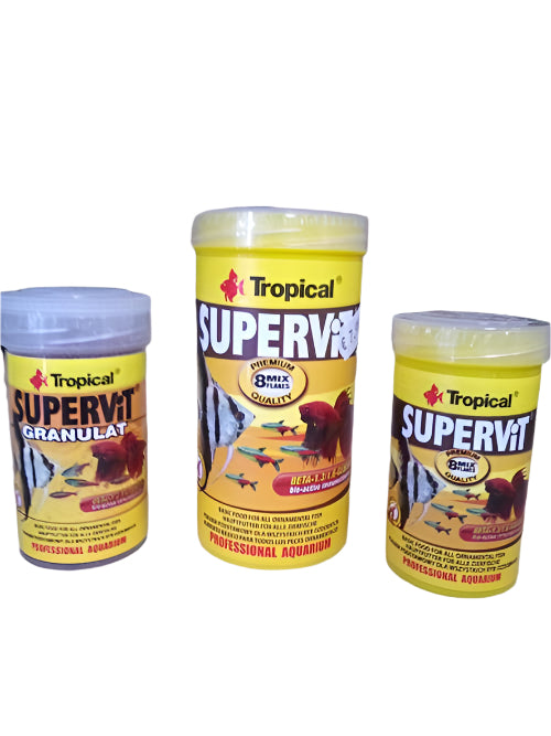 Tropical Supervit Flakes For Aquarium Fish 20g