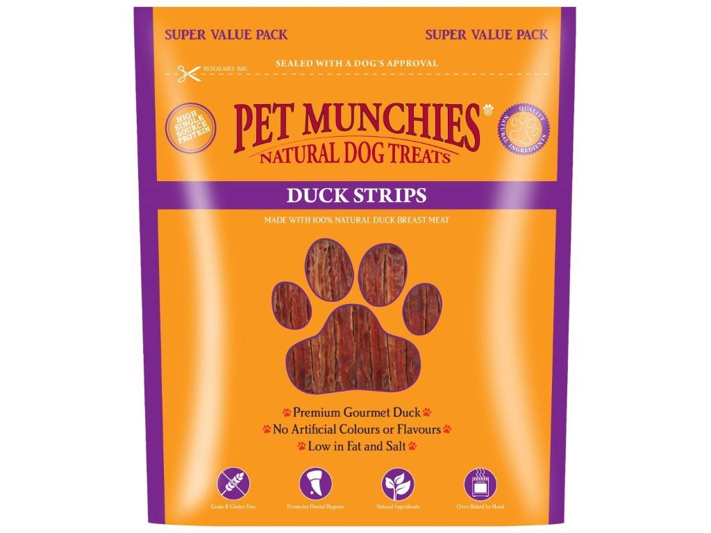 Pet Munchies Treats Duck Strips 320g