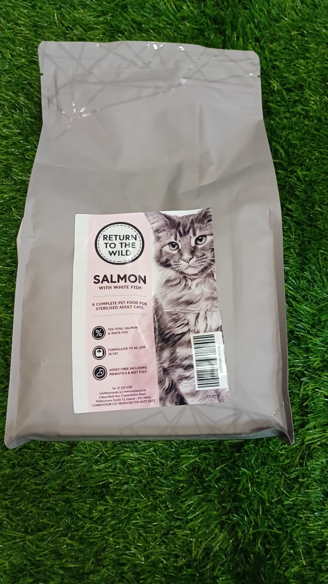 Return To The Wild Salmon With White Fish For Sterilised Adult Cats