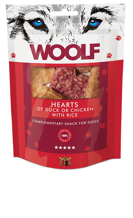Woolf Hearts of Duck or Chicken with Rice