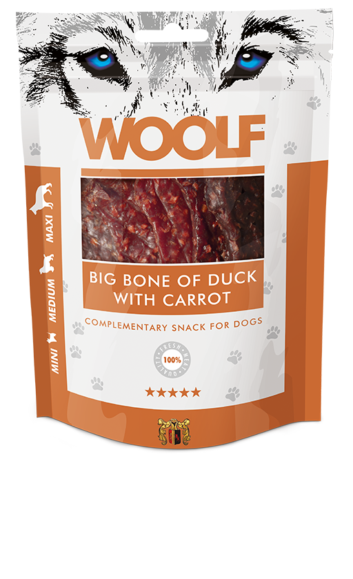 Woolf Big Bone of Duck or Chicken with Carrot