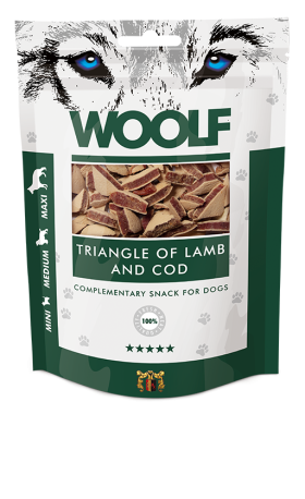 Triangle of Lamb and Cod Woolf Treats