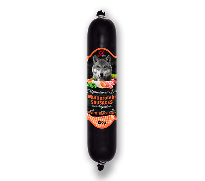 Alpha Spirit Multi Protein Sausage/Chub with Vegetables