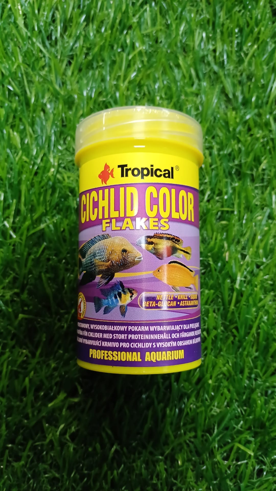 Tropical Cichlid Colour Flakes