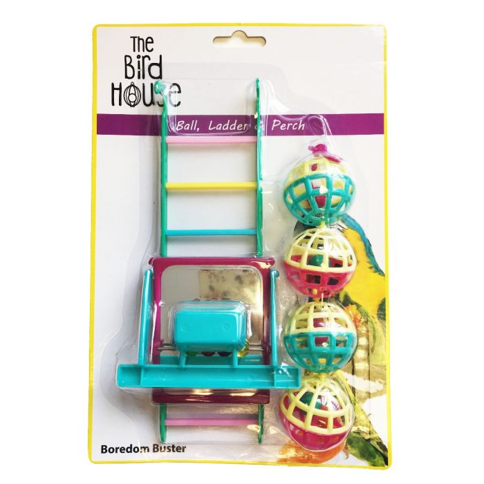 Happypet Bird House Ball-Ladder-Perch