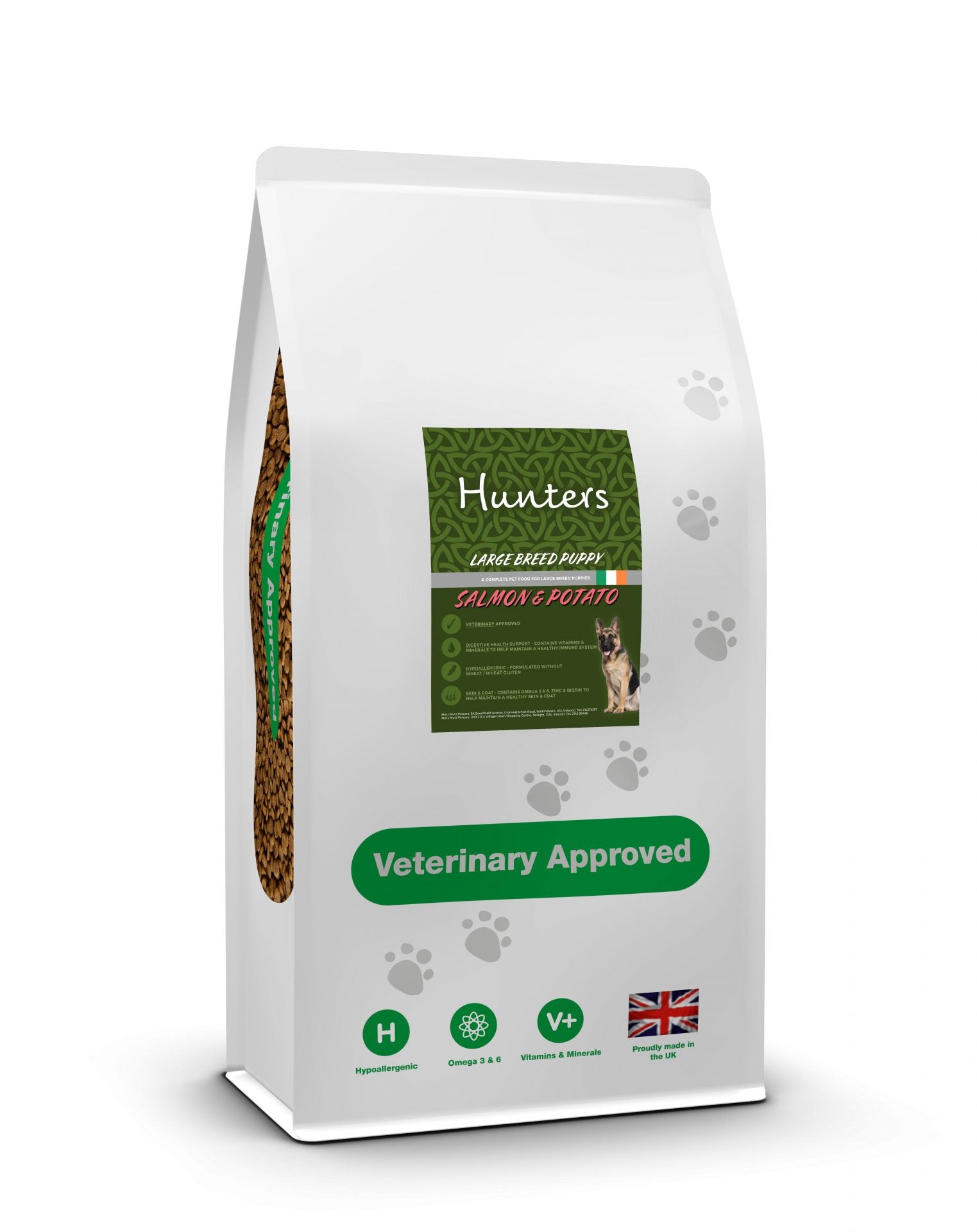 Hunters - Large Breed Puppy Salmon and Potatoe