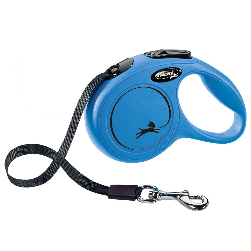Flexi New Classic Tape leash M Blue