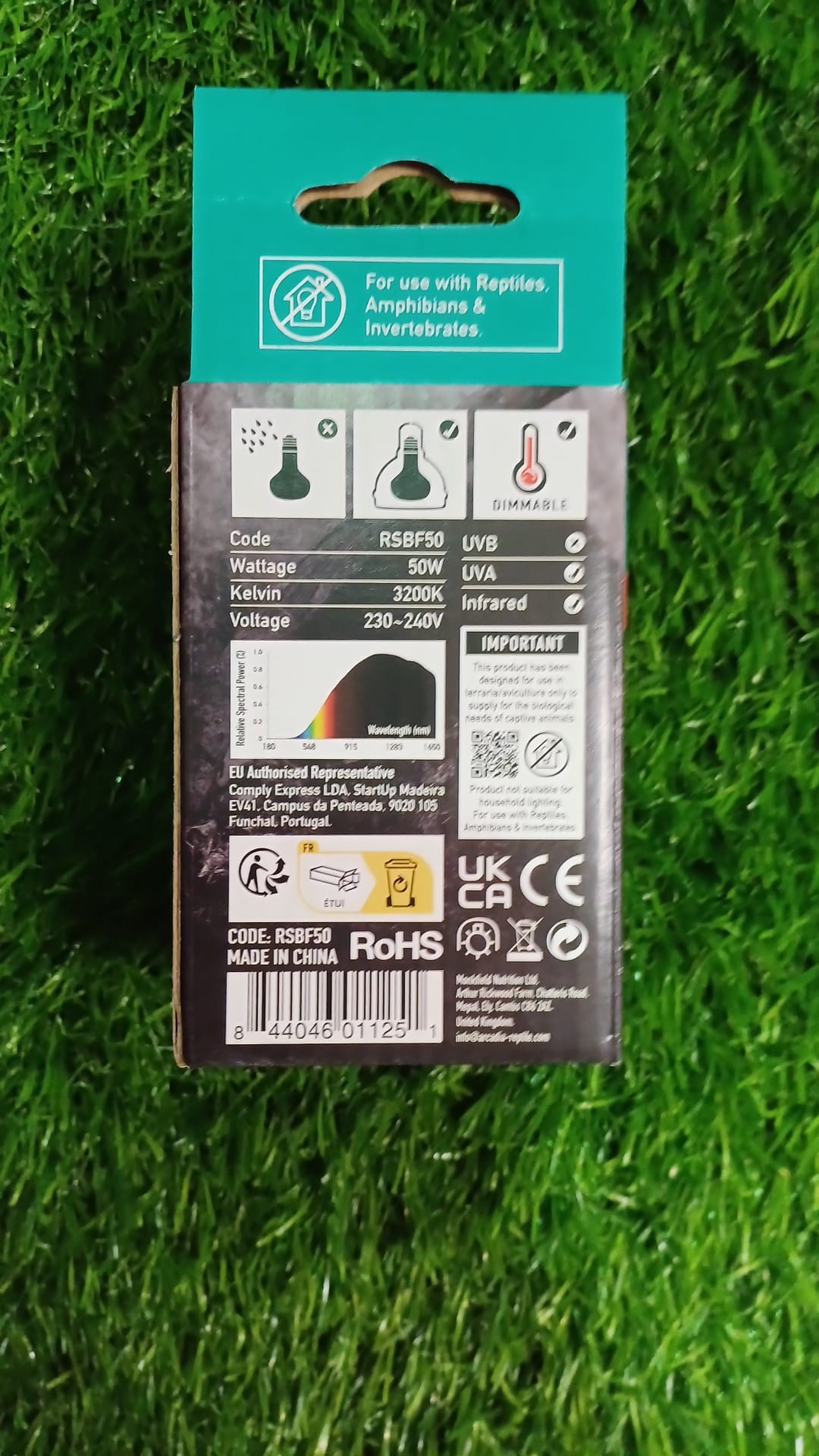 Solar Basking Floodlight E27 Heat