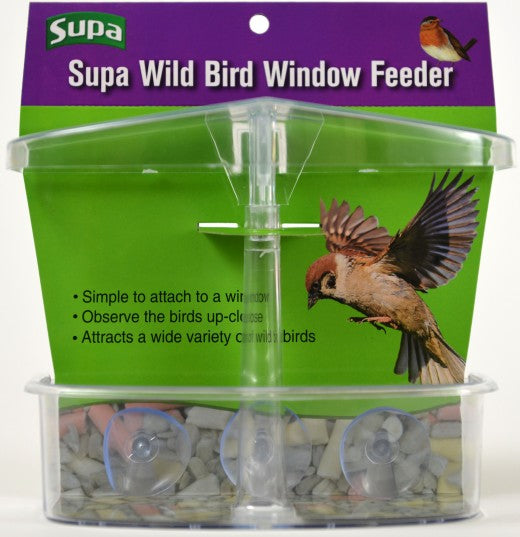 Supa Wild Bird Window Feeder