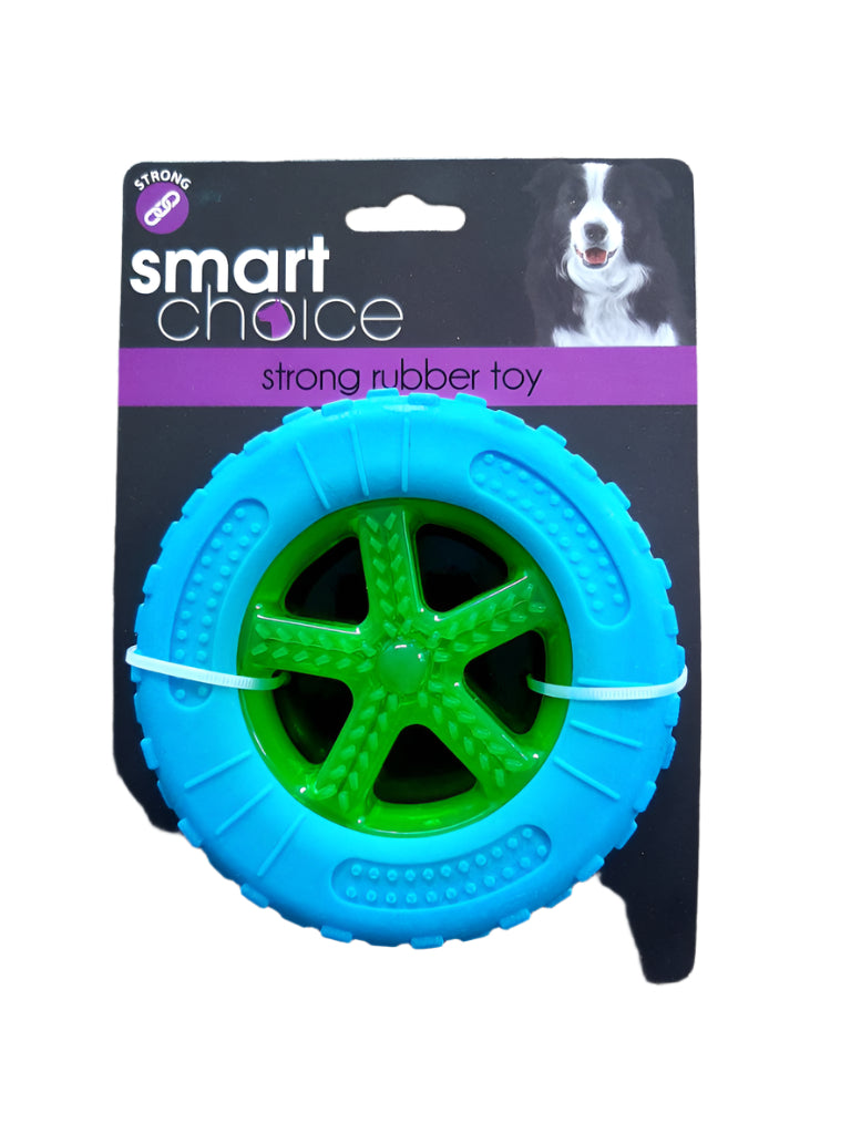 Smart Choice Strong Rubber Tyre Dog Toy