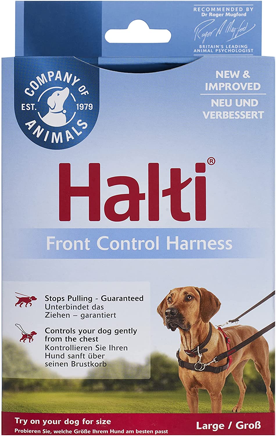 Halti Front Control Harness Large