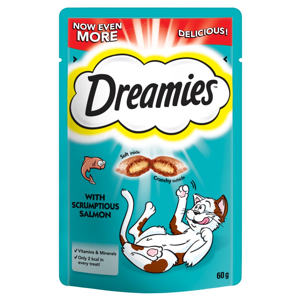 Dreamies With Scrumptious Salmon 60g