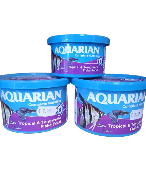 Aquarian Tropical And Temperate Flake Food
