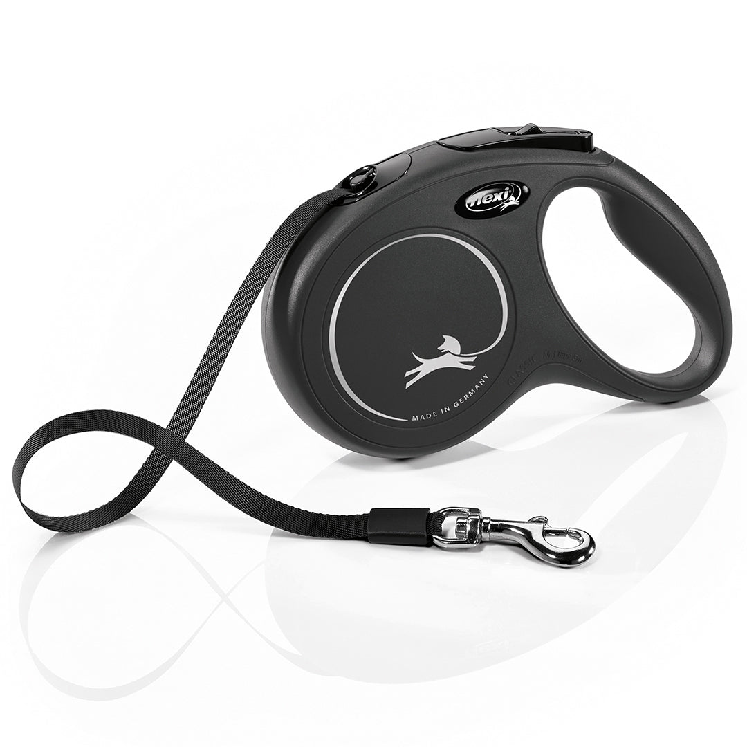 Flexi New Classic Tape Leash M Black