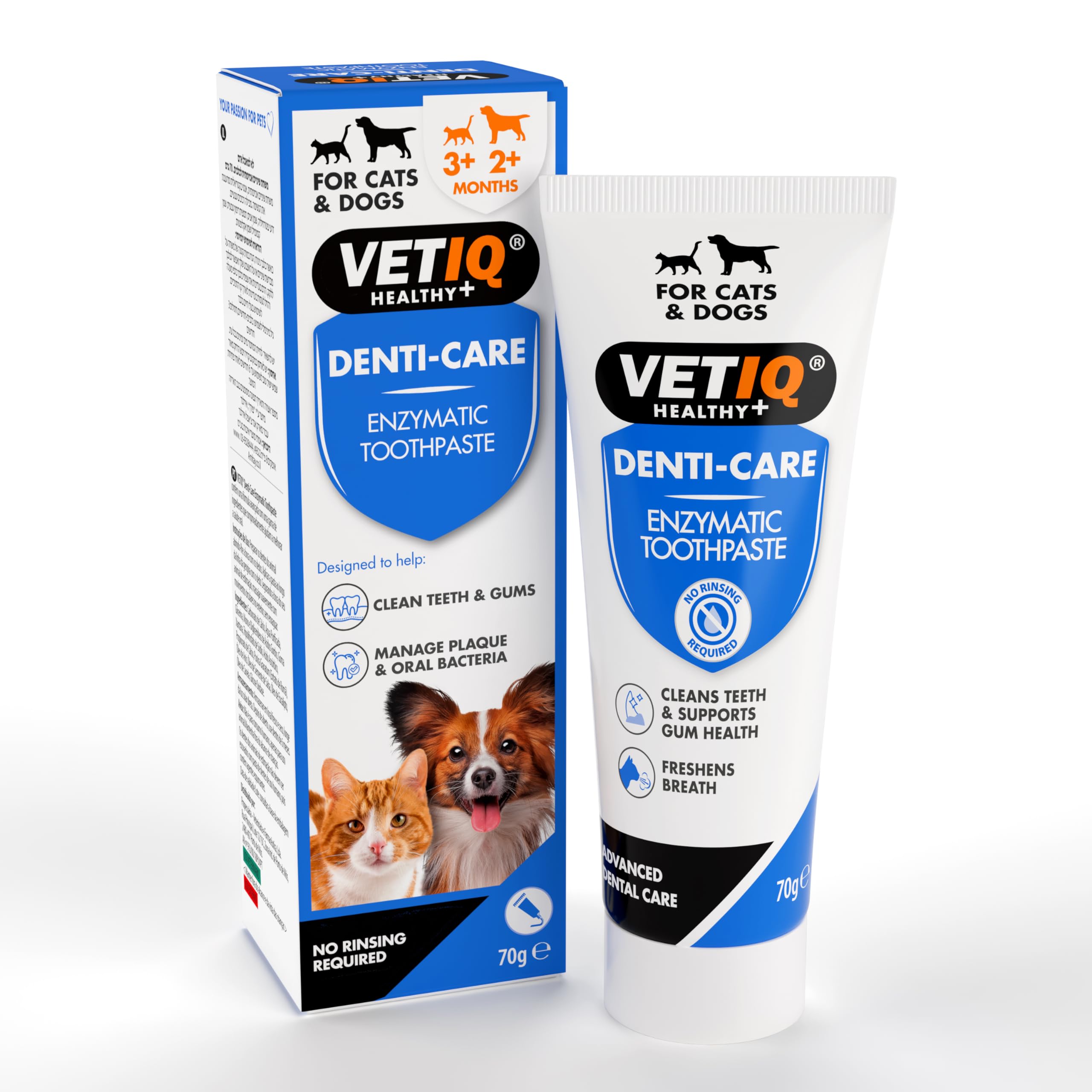 VETIQ Healthy+ Denti-Care Enzymatic Toothpaste