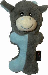 Hem And Boo Puppy Plush Bone Toy