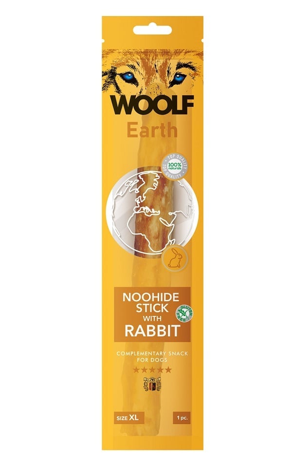 Woof Earth Noohide Stick with Rabbit