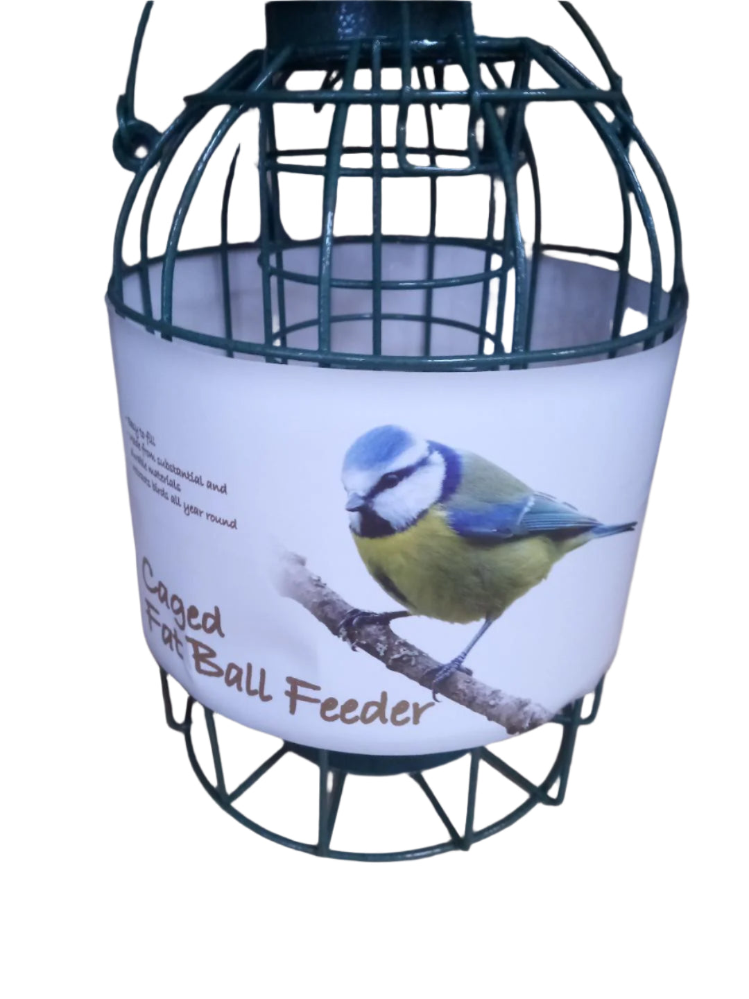 Caged Fat Ball Feeder