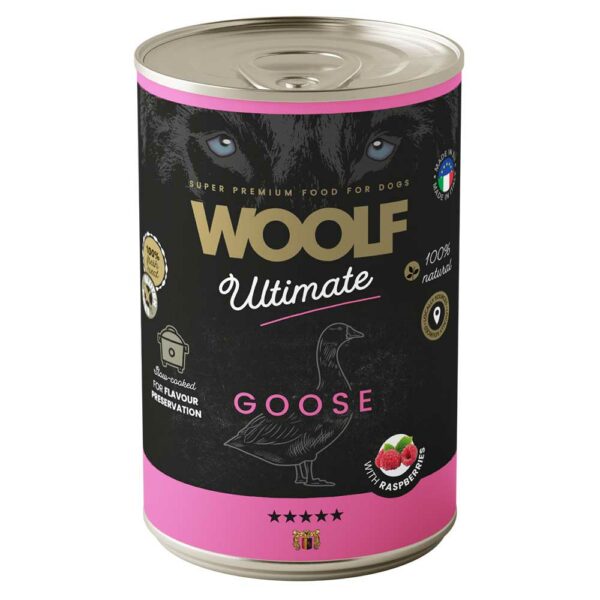 Woolf Goose Canned Wet Dog Food
