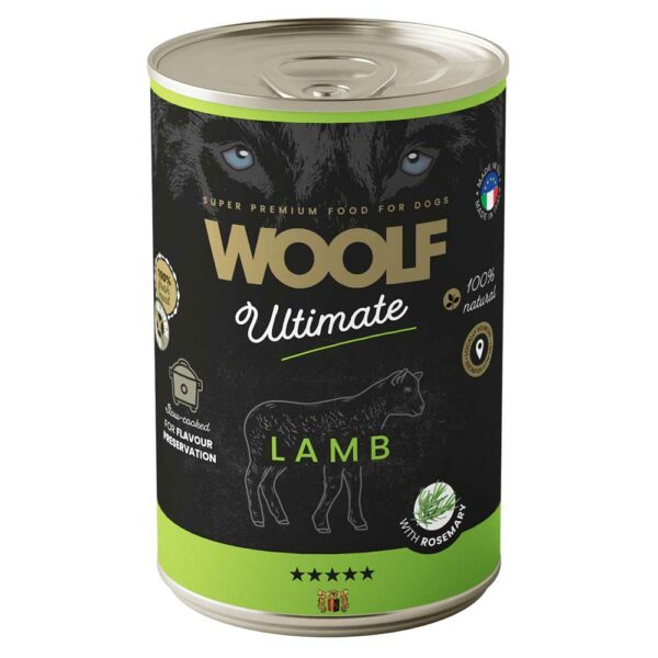 Woolf Lamb Canned Wet Dog Food