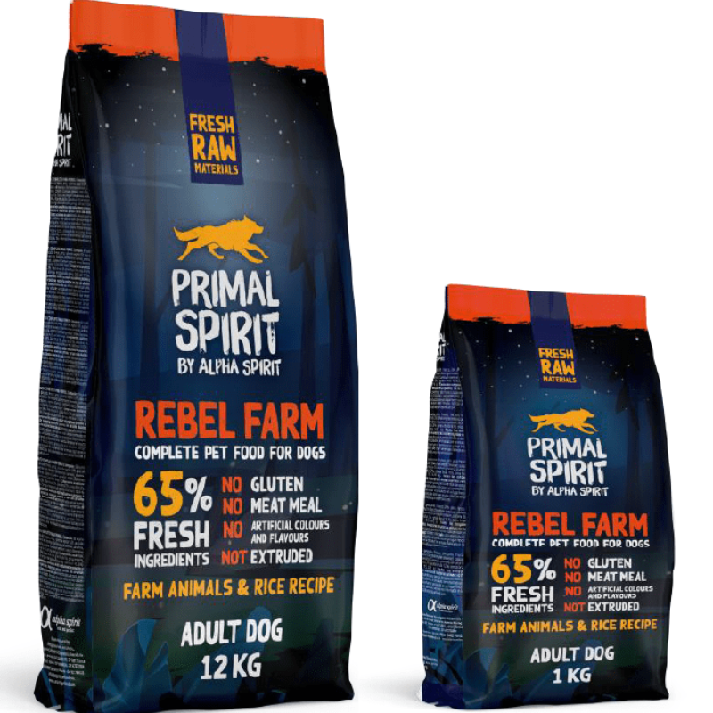 Primal Spirit - Rebel Farm Dog Dry Food