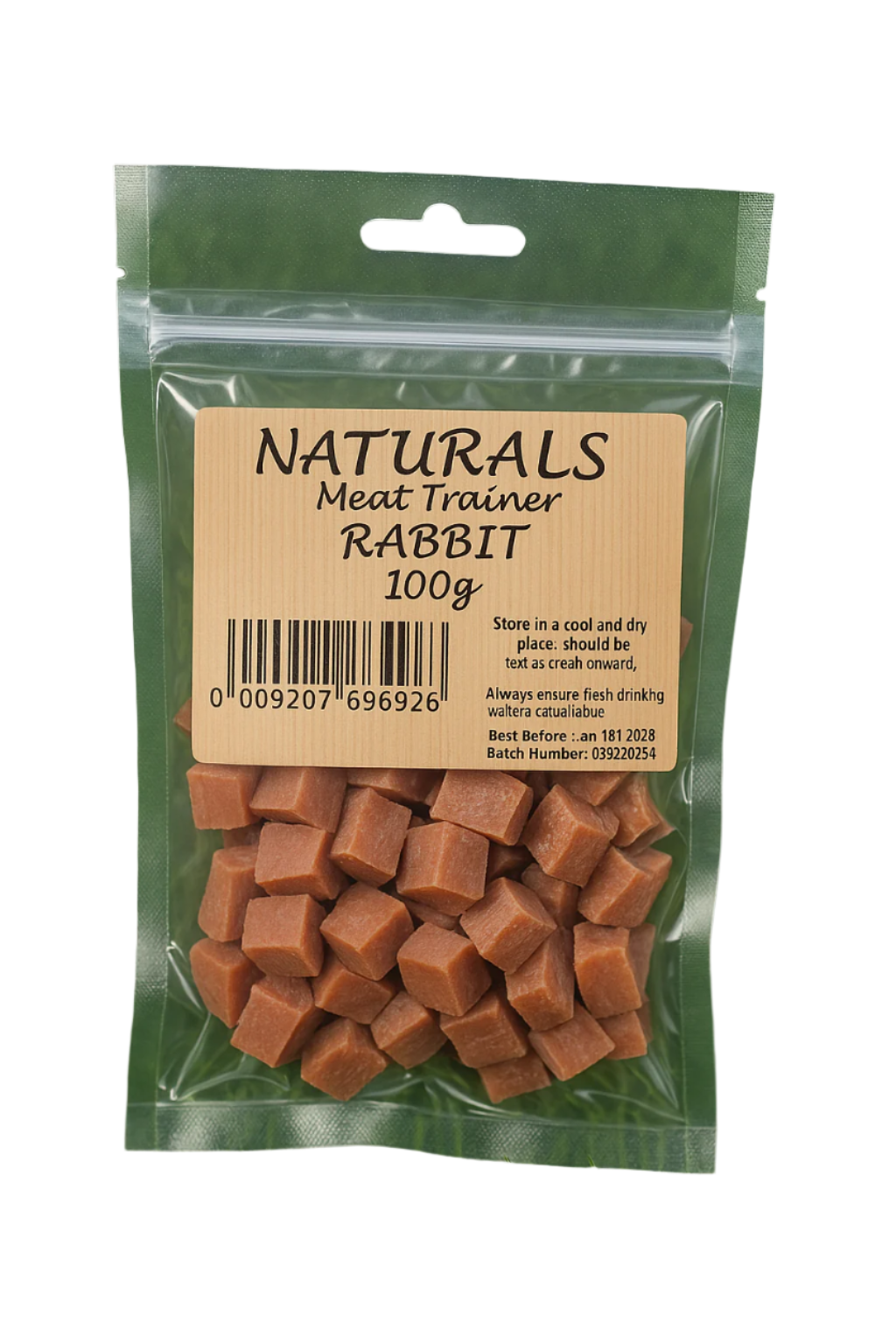 Naturals Meat Trainer Rabbit 100g