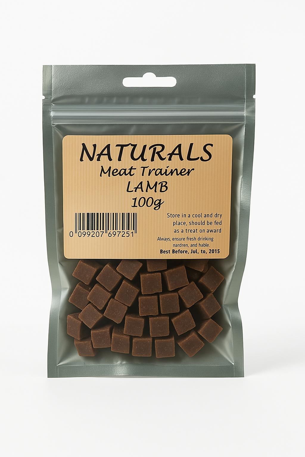 Naturals Meat Trainer Lamb 100g
