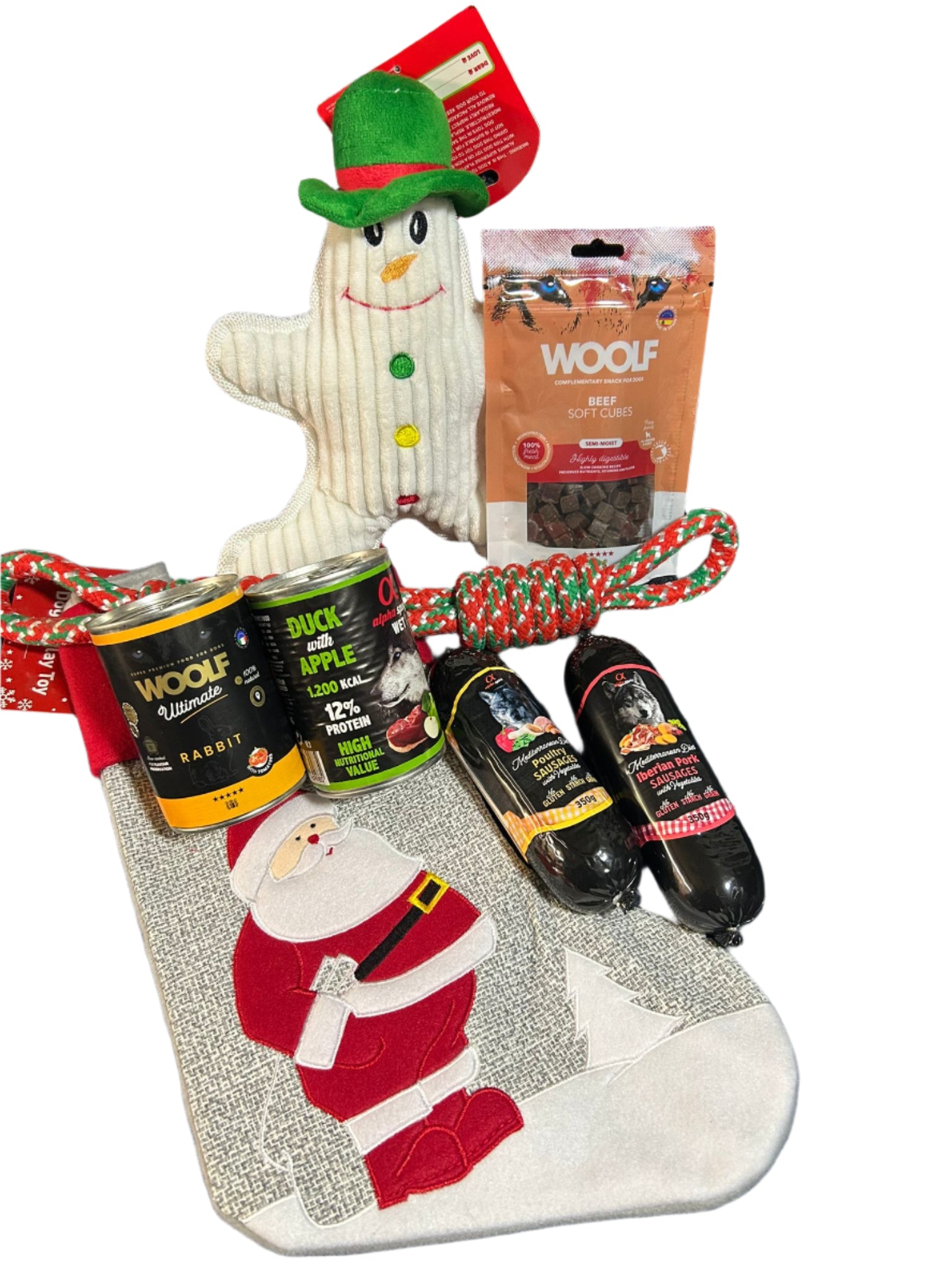 Dog Christmas Stocking Foody Deal