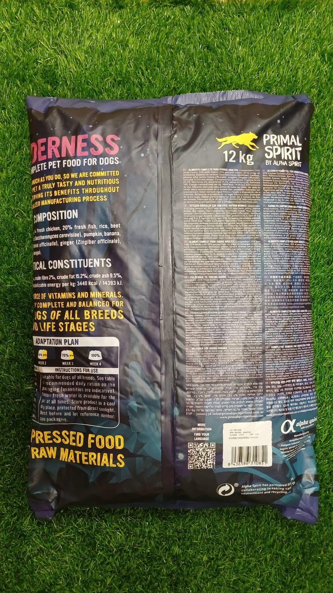 Primal Spirit - Wilderness Dog Dry Food
