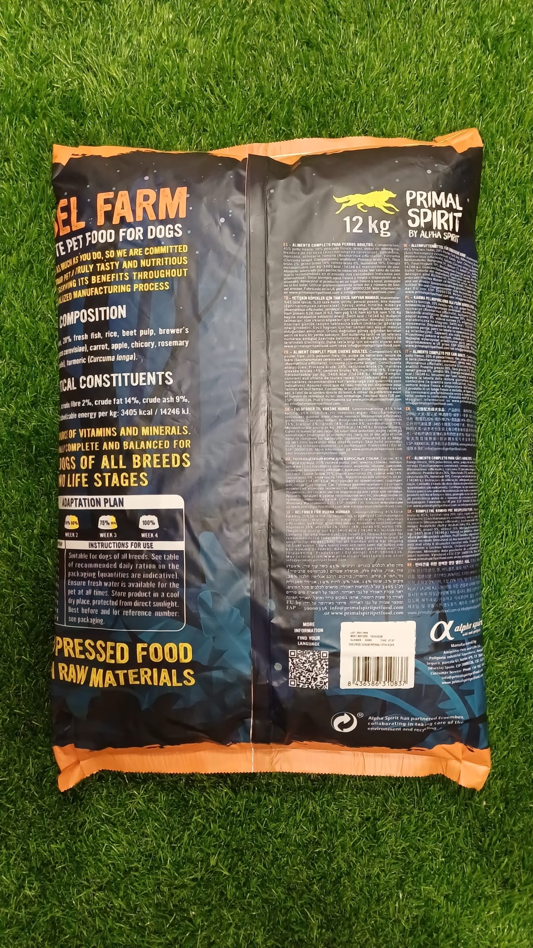 Primal Spirit - Rebel Farm Dog Dry Food