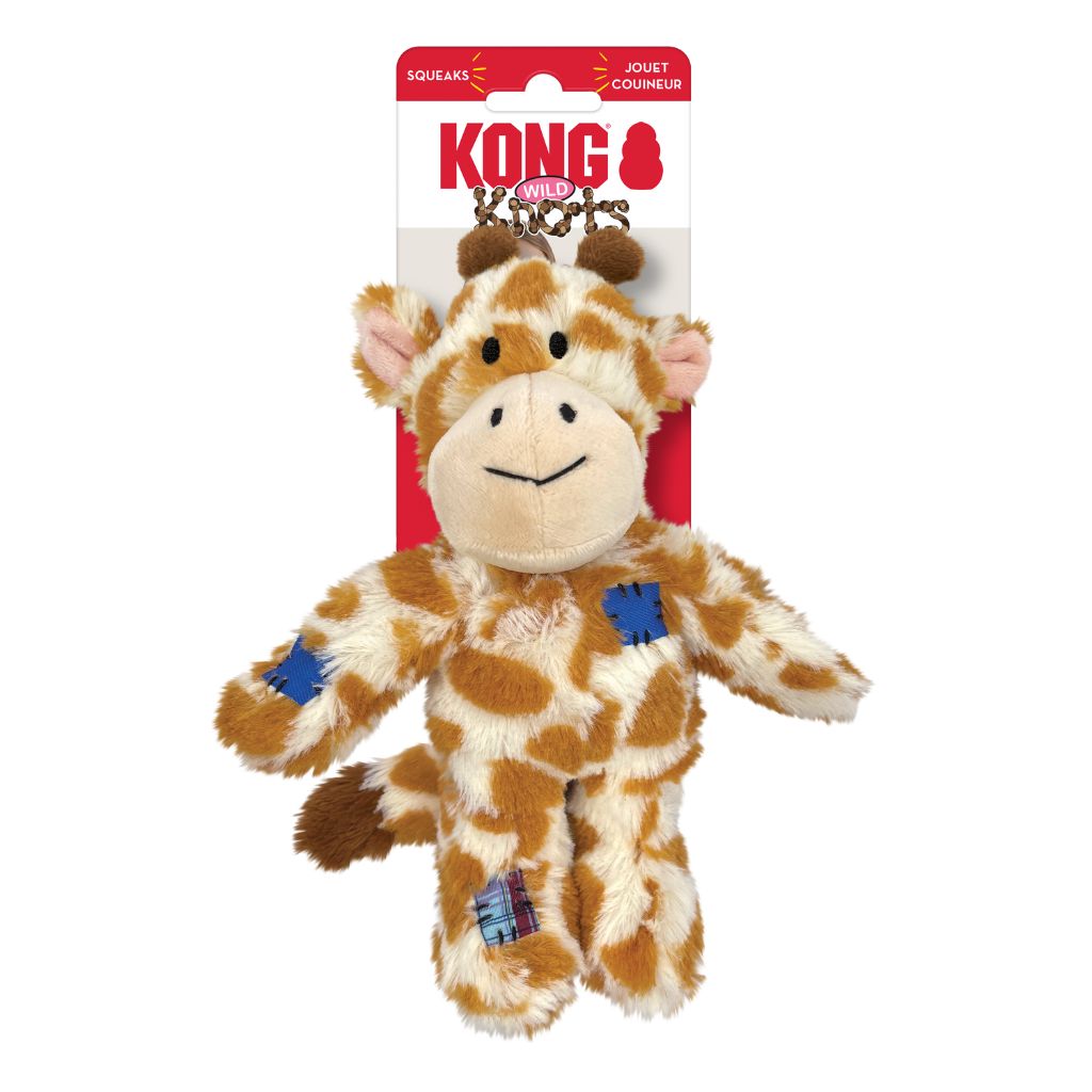KONG Wild Knots Giraffe Dog Toy