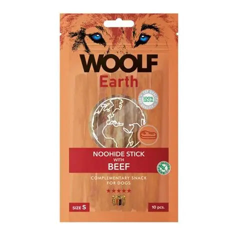 WOOLF Earth Noohide Stick with Beef