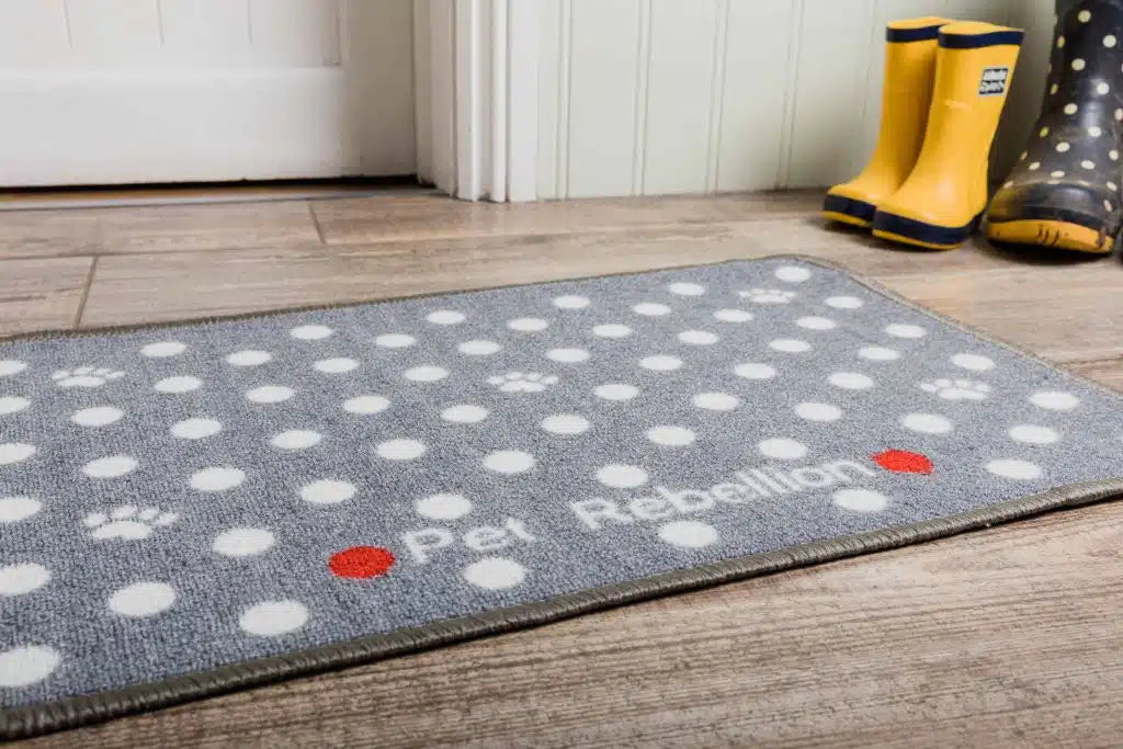 Absorbent Dinner Mate in Dotty Grey