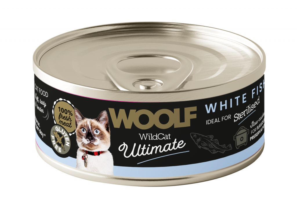 Woolf Wildcat Ultimate Wet Cat Food - Whitefish
