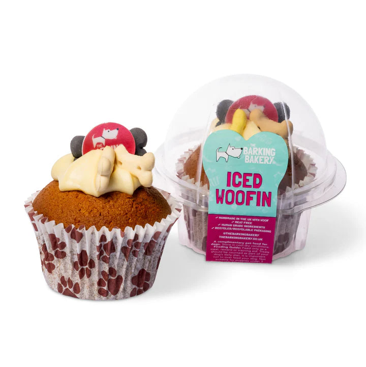 Iced Woofin Cupcake by Barking Bakery