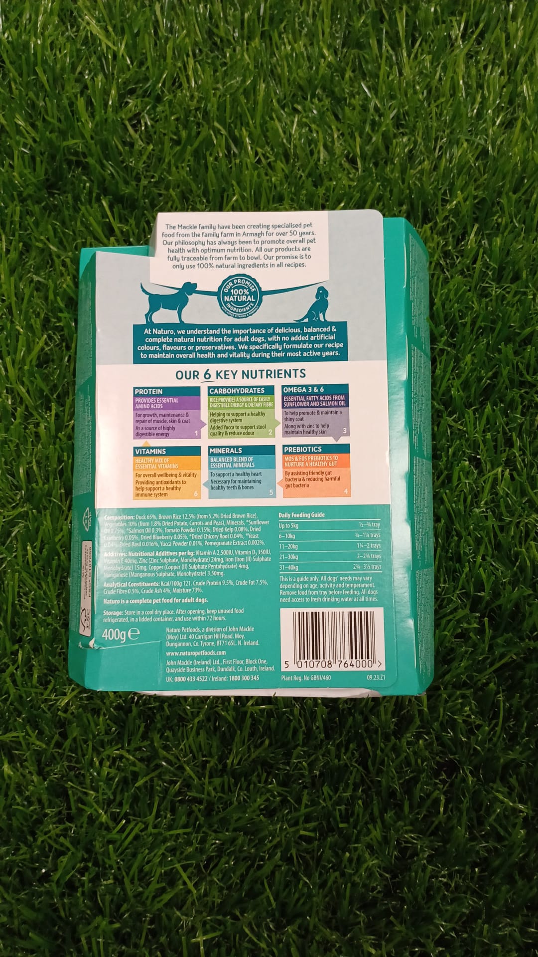 Duck Naturo Wet Dog Food