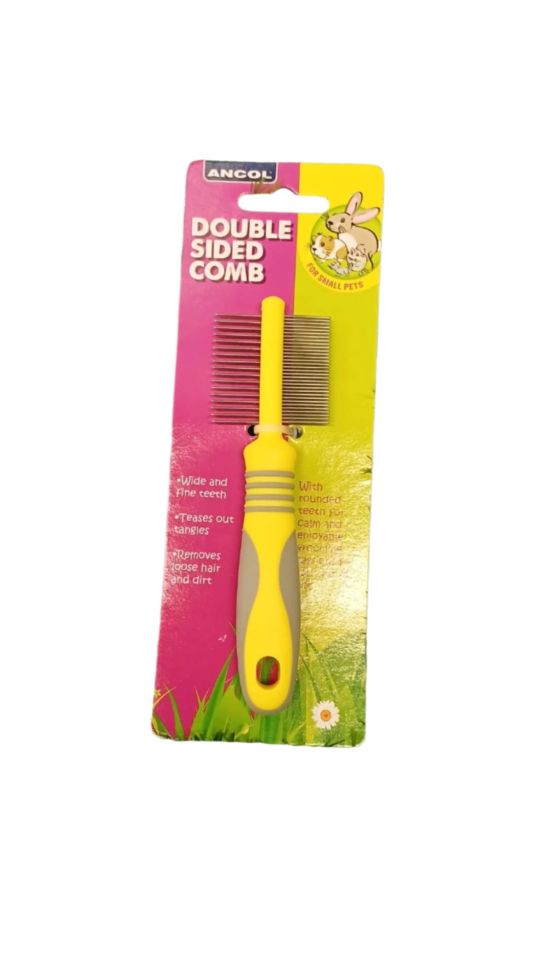 Double Sided Comb for Small Pets