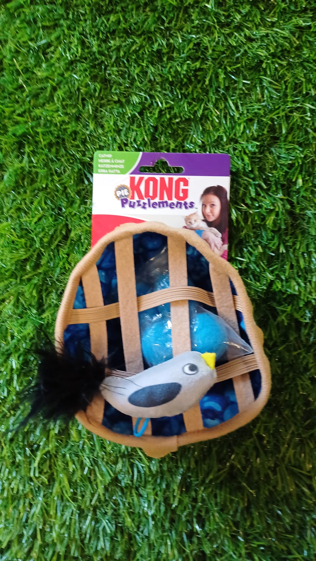 KONG Cat Puzzlements Pie