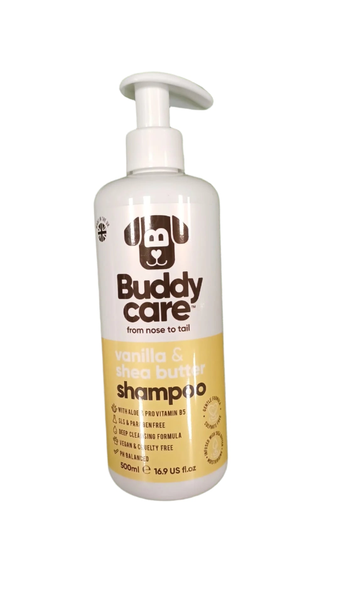Buddy care Vanilla & Shea Butter Shampoo