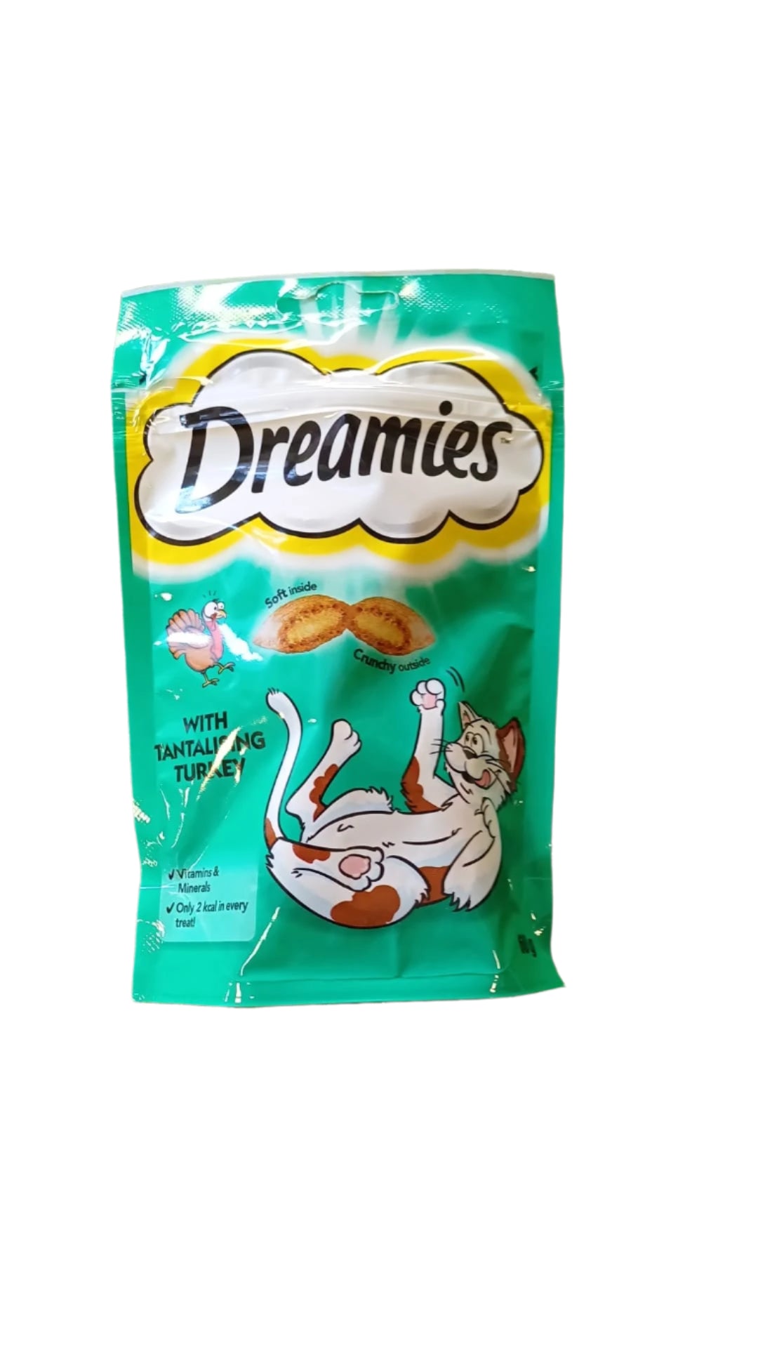 Dreamies With Tantalising Turkey 60g