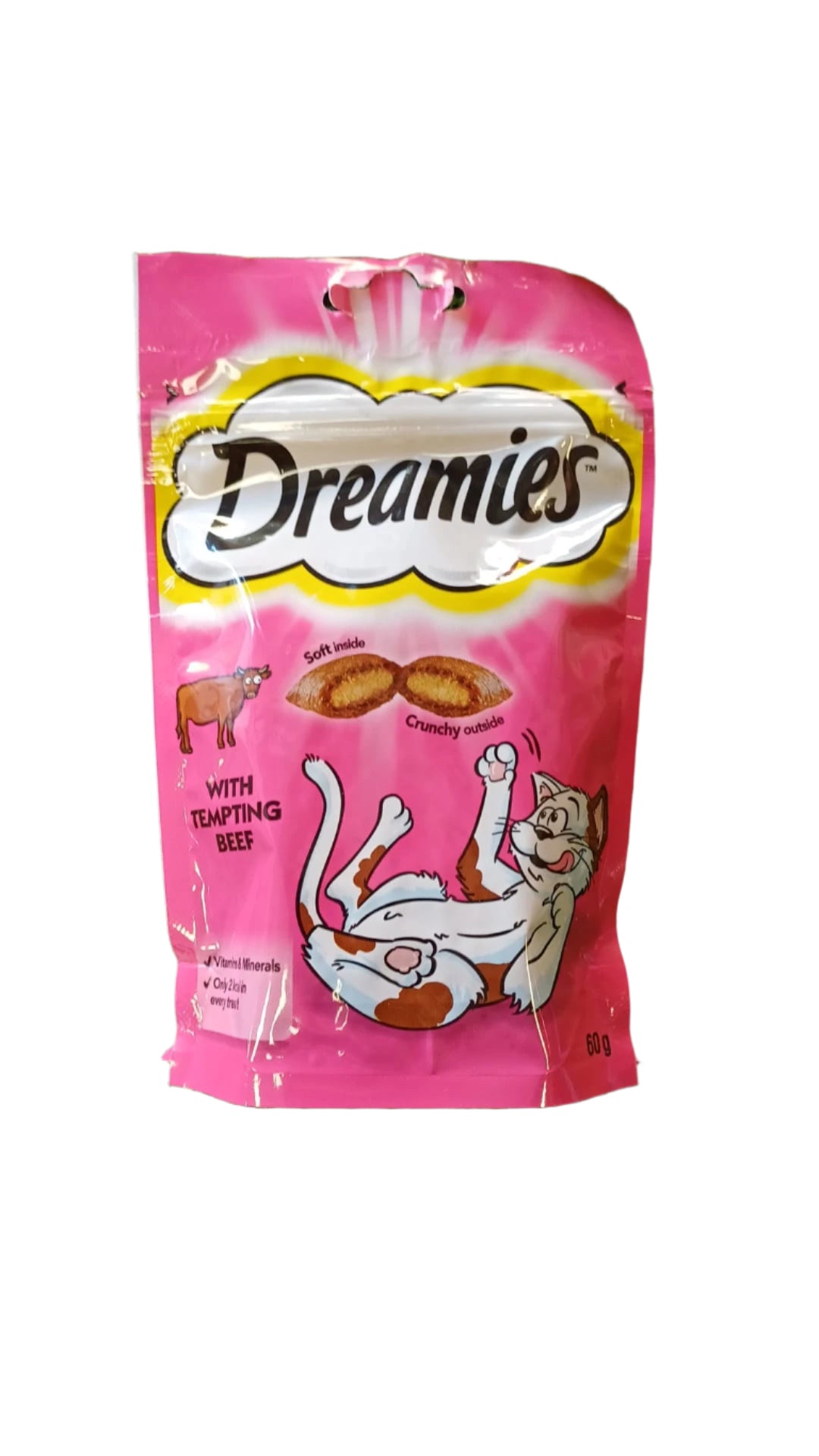 Dreamies With Tempting Beef 60g