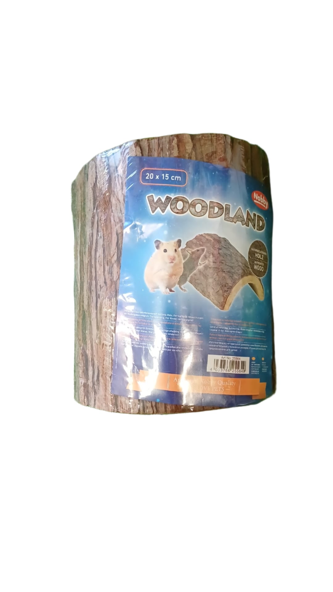 Woodland Log Tunnel for Small Animals