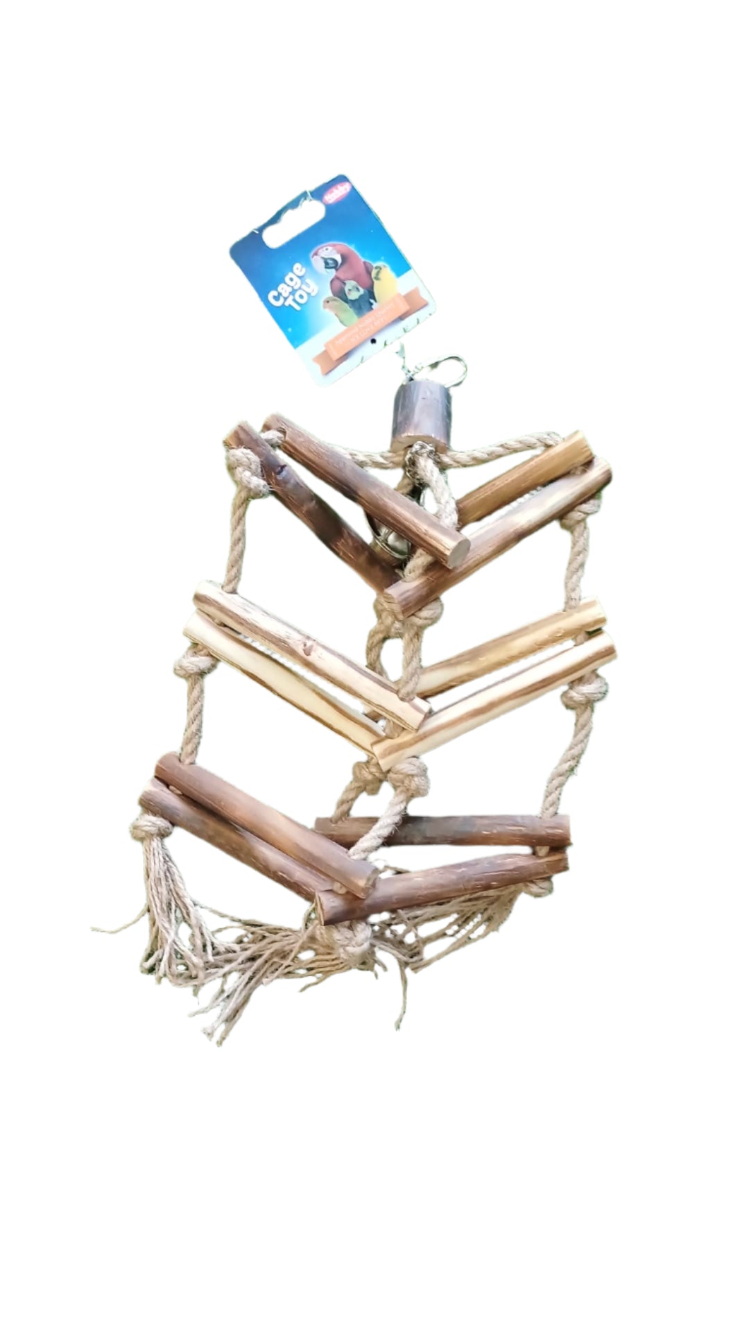 Wooden Bird Cage Toy