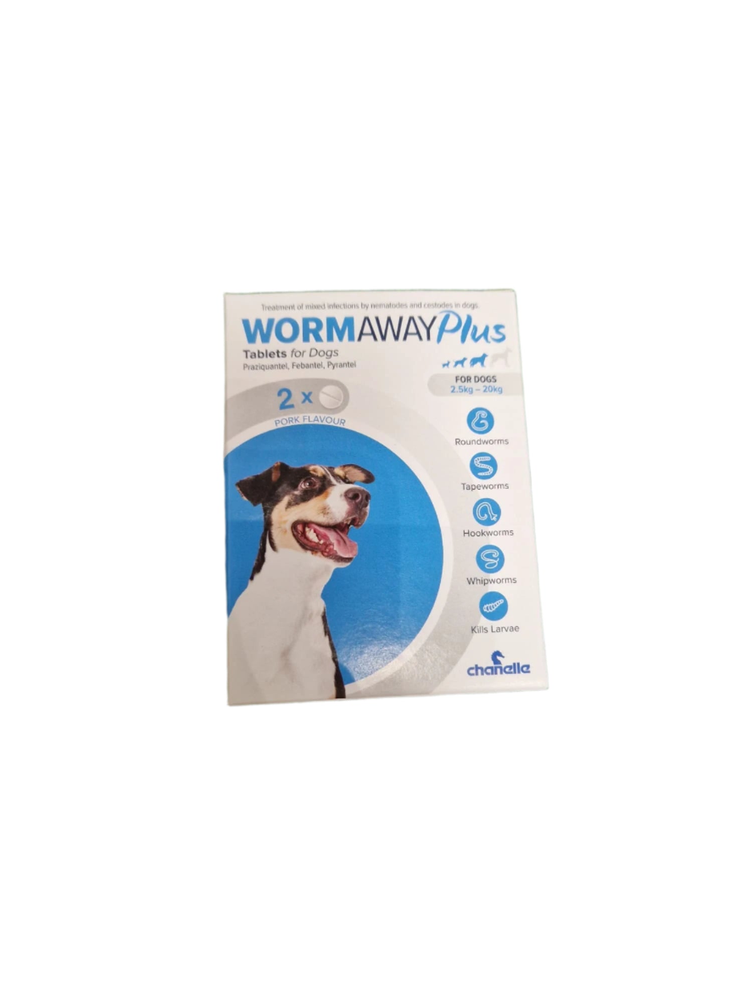 WORM AWAY Plus for Dogs 2.5kg to 20kg