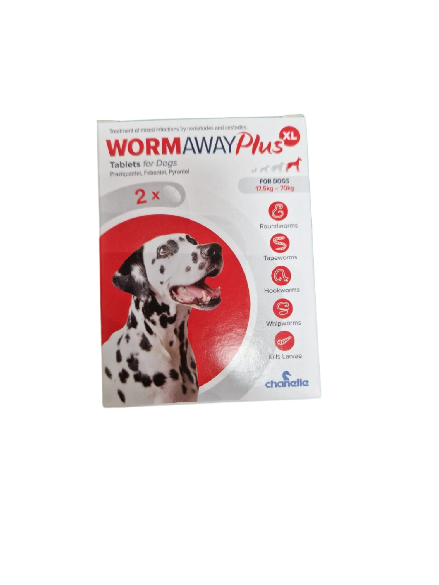 WORM AWAY for Dogs 12.5kg - 70kg