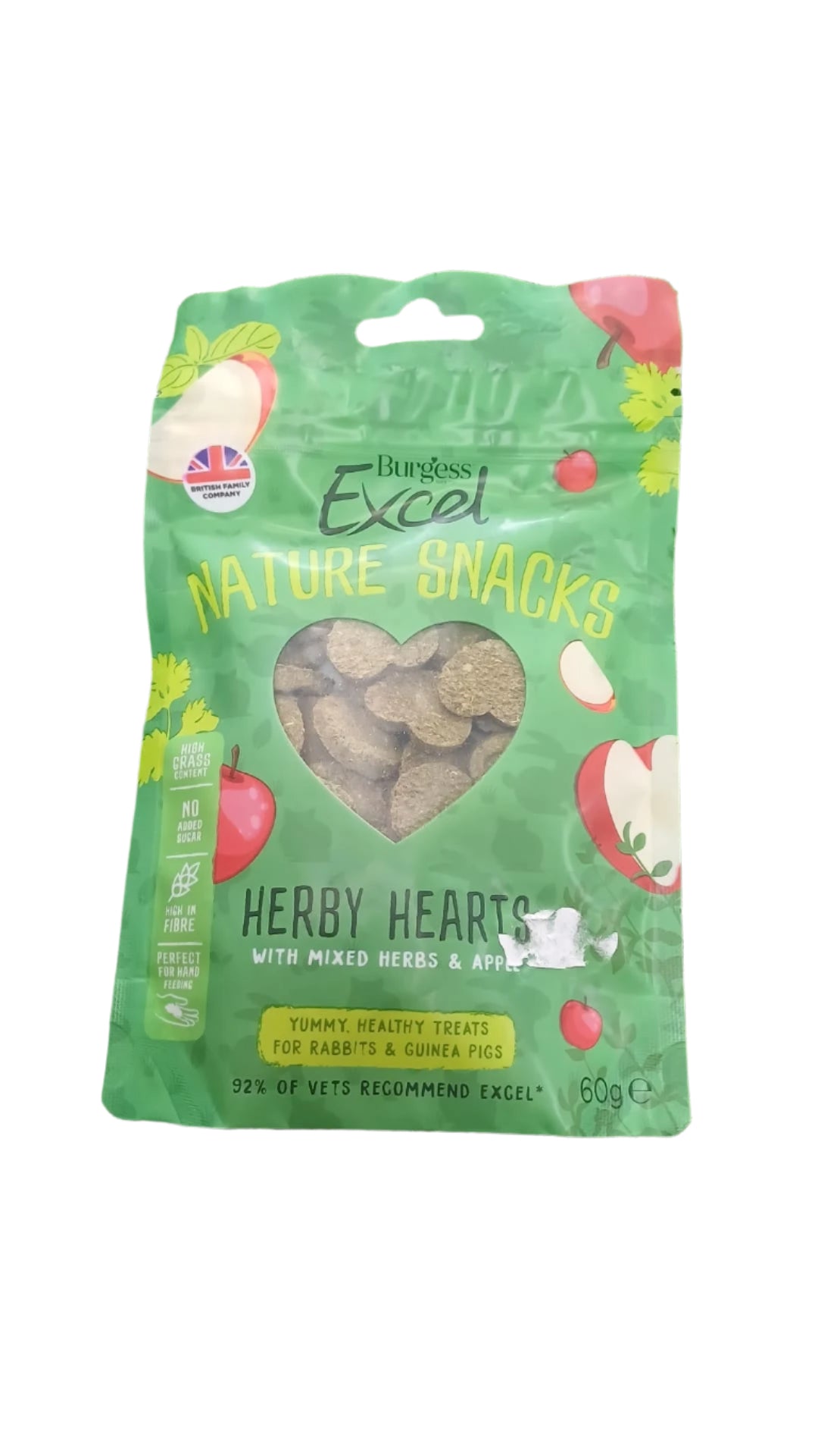 Nature Snacks Herby Hearts