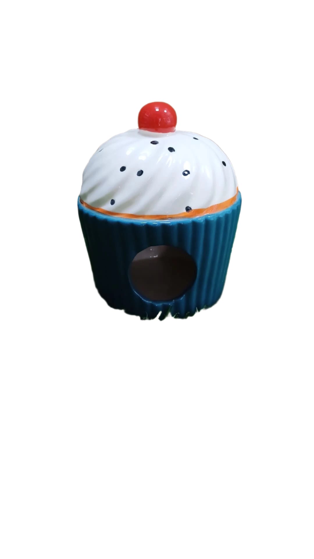 Ceramic Cupcake Hamster House