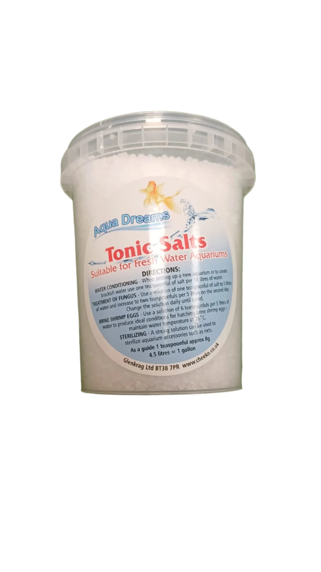 Aqua Dreams Tonic Salts - Versatile Solution for Freshwater Aquariums