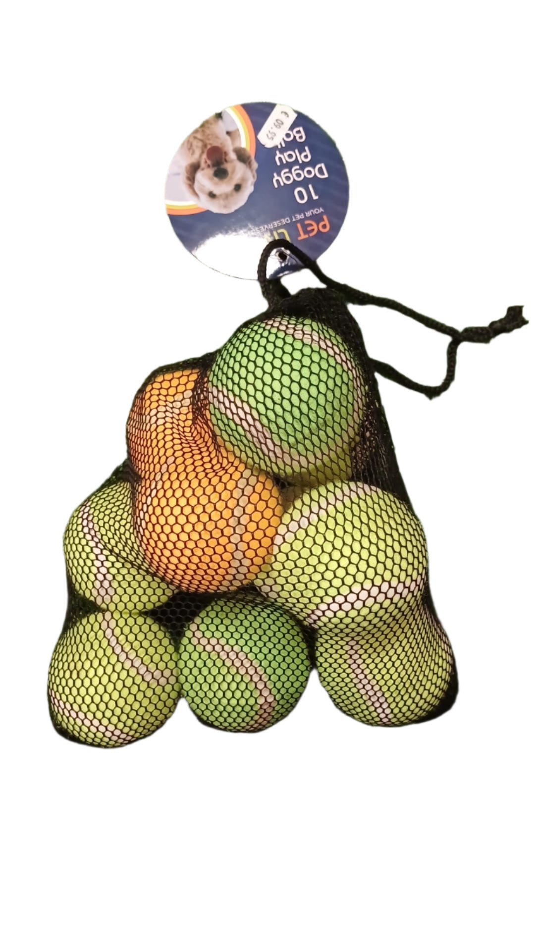 PET LIFE Doggy Play Balls - 10 Balls