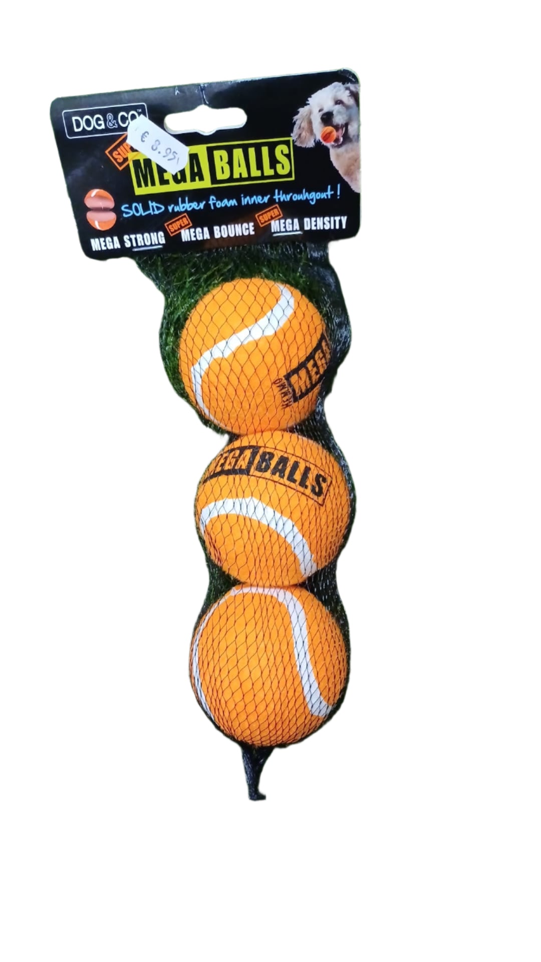 DOG & CO MEGA BALLS - 3 Pack